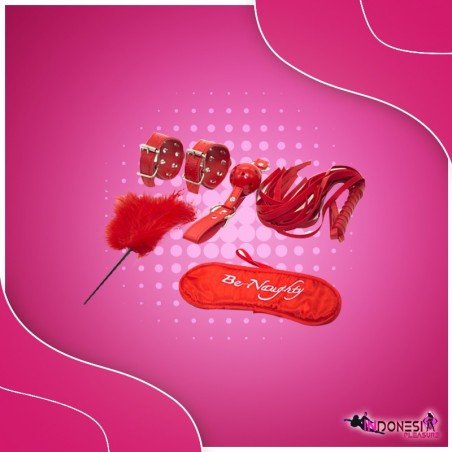 BDSM SEX KIT Bracelet+Whip+Goggles+Feather+Mouth Ball Gag