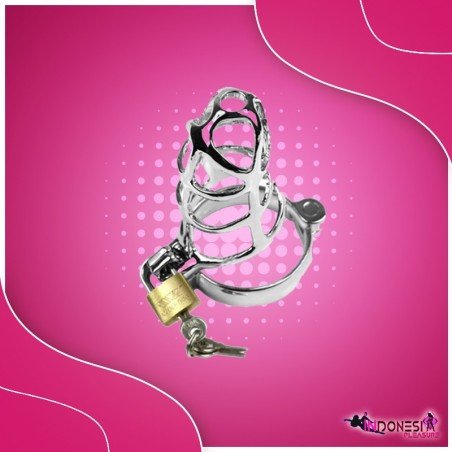 Chastity Steel Lock Device for Men