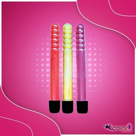 Fluorescent beaded head