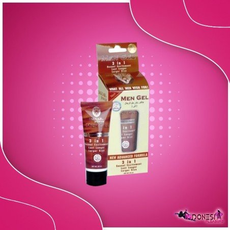 Jaguar Power 3 In 1 Penis Enlargement Cream 50ml
