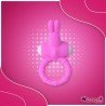 Rabbit Vibrating Penis Ring Blue Lolly