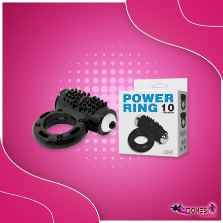 PRETTY LOVE BLACK POWER RING