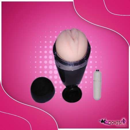 Super Pink Male Vibrating Masturbation