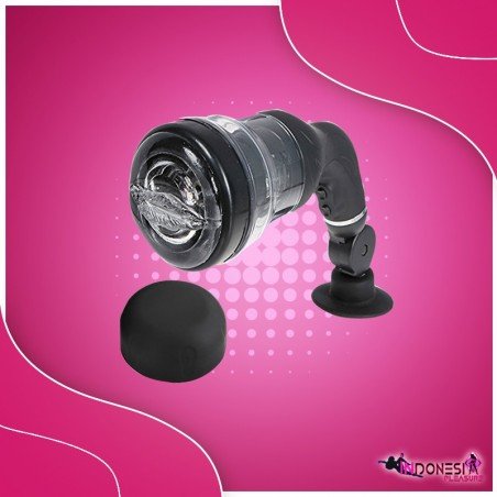 Rotation Lover Vibrating Massager With Suction Cup