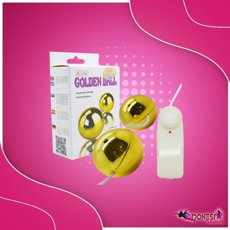 Multi Speed Golden Ben Wa Vibrating Balls Anal Vaginal