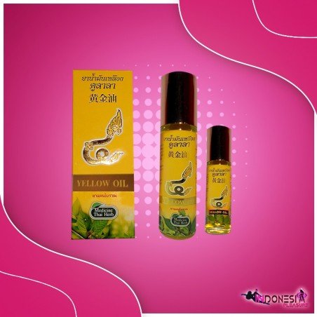 Thai herbal massage yellow oil