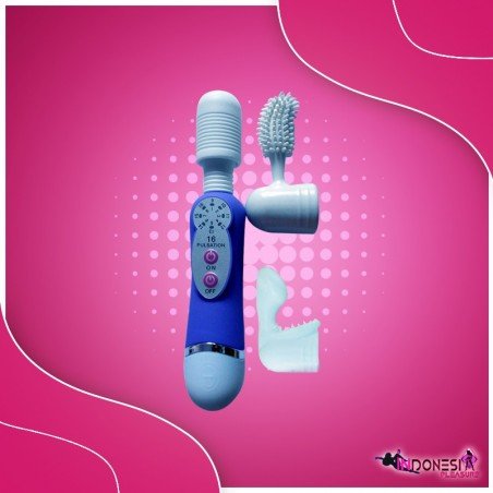 16 Speed Cordlless Magic Wand Massager