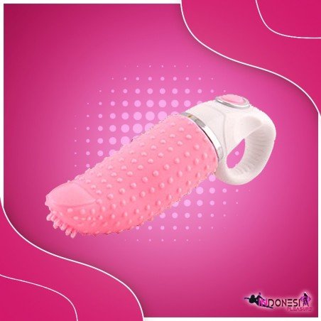 G SPOT JELLY VIBRATOR - TONGUE GS-005