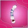 Flower Crystal Glass Dildo Sex Toy