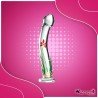 Flower Crystal Glass Dildo Sex Toy