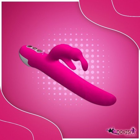 7 SPEED SILICONE RABBIT VIBRATOR- USB RECHARGEABLE