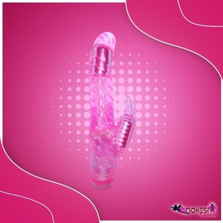 DUAL STIMULATOR CURVE SEDUCTION VIBRATOR