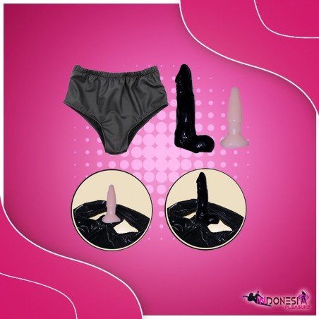 Female Orgasm Silicone Penis Underwear