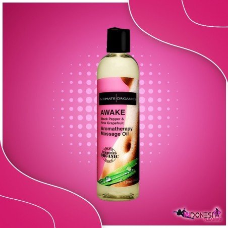 AWAKE AROMATHERAPY MASSAGE OIL - Black Pepper 120ml