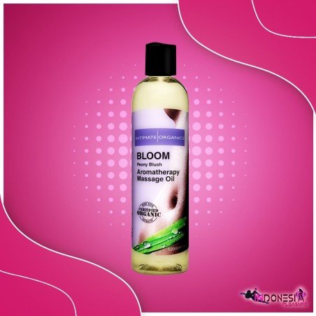 BLOOM AROMATHERAPY MASSAGE OIL - Peony Blush 120ml