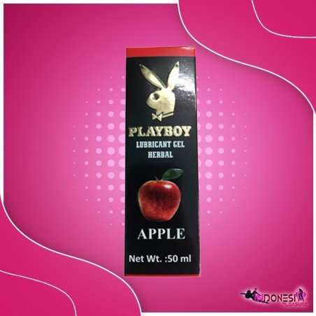 Playboy Lubricant Water Based Gel - Apple Flavoured