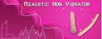 Realistic Non Vibrator | Silicone Dildo | Artificial Penis in Bandung