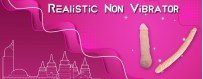 Realistic Non Vibrator | Silicone Dildo | Artificial Penis in Bandung